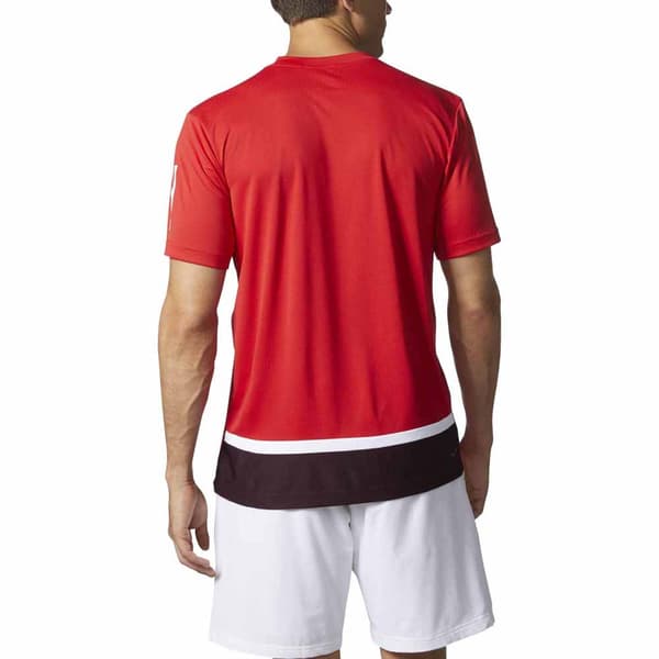 Adidas Lyhythihainen T-paita Club Punainen XS Mies