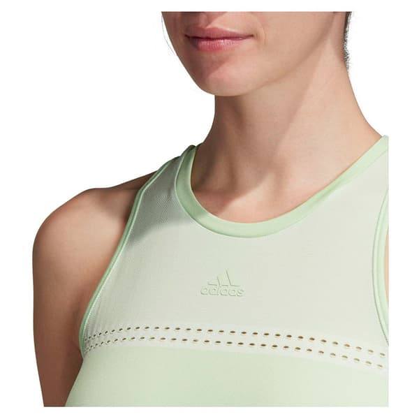 Adidas Ærmeløs T-shirt Match Code Grøn XS Kvinde