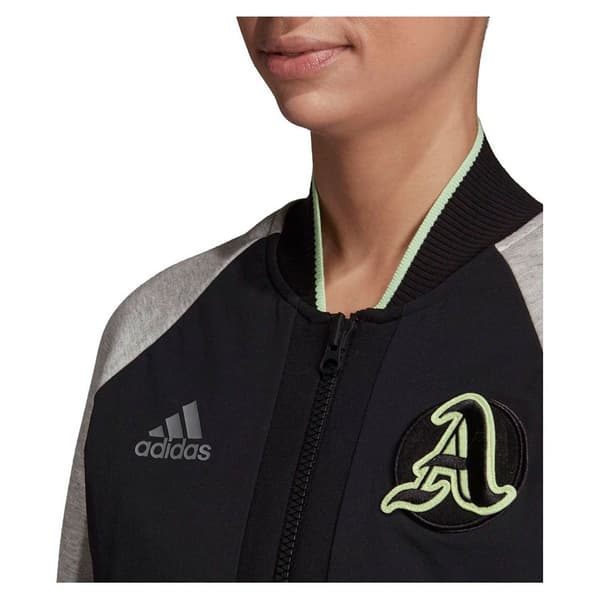 Adidas Jakke New York Varcity Sort L Kvinde