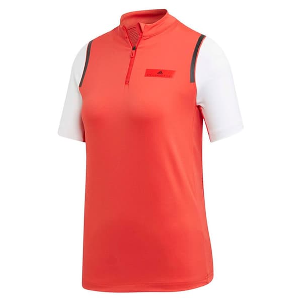 Adidas Kort Ärm T-shirt Stella Mccartney Court Röd 9-10 Years Pojke