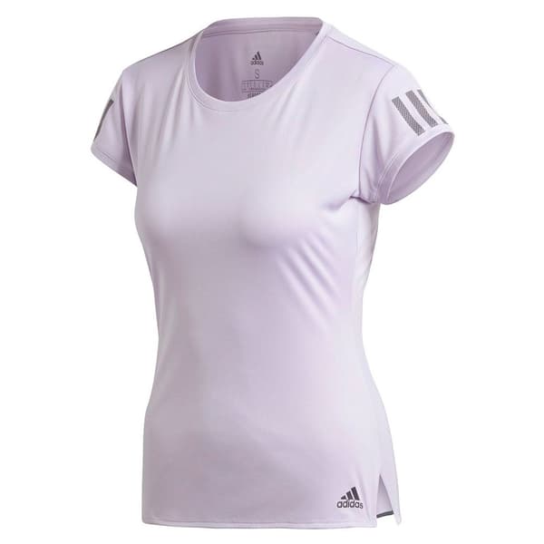 Adidas Lyhythihainen T-paita Club 3 Stripes Valkoinen S Nainen