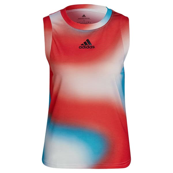 Adidas Ärmlös T-shirt Melbourne Match Flerfärgad XS Kvinna