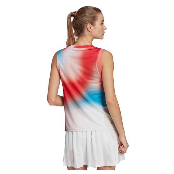 Adidas Ärmlös T-shirt Melbourne Match Flerfärgad XS Kvinna