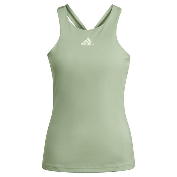 Adidas Ærmeløs T-shirt Grøn L Kvinde