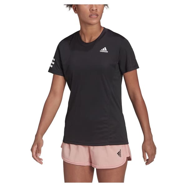 Adidas Kort Ärm T-shirt Club Svart S Kvinna