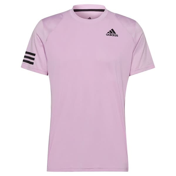 Adidas Lyhythihainen T-paita Club 3 Stripes Violetti L Mies