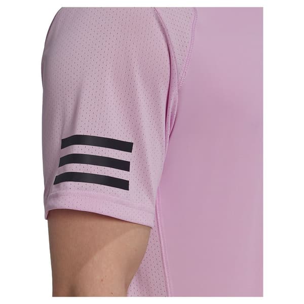 Adidas Lyhythihainen T-paita Club 3 Stripes Violetti L Mies
