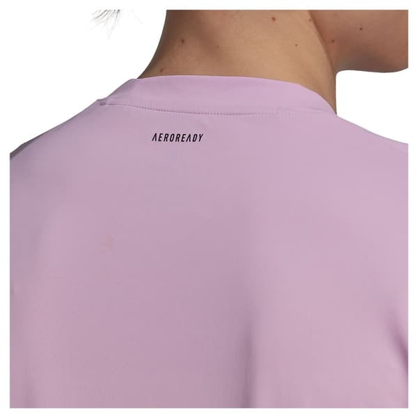 Adidas Lyhythihainen T-paita Club 3 Stripes Violetti L Mies