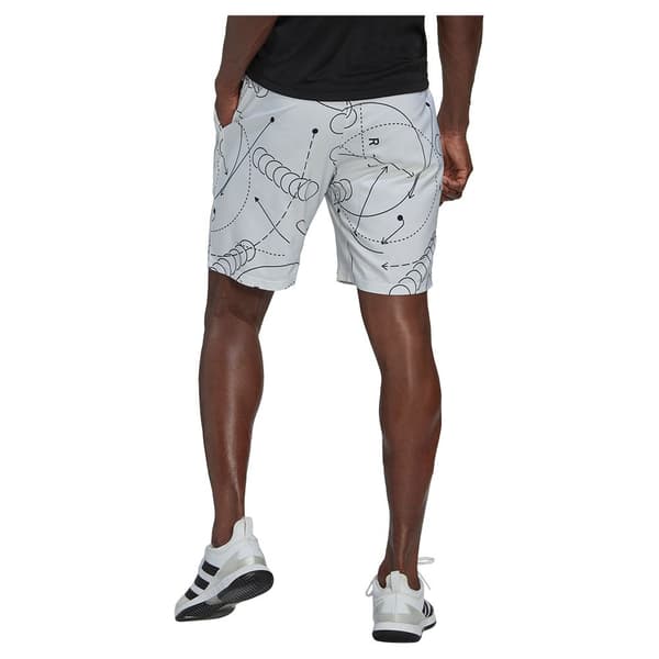 Adidas Shorts Club Graphic Vit S Man