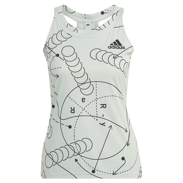 Adidas Hihaton T-paita Club Graphic Vihreä S Nainen