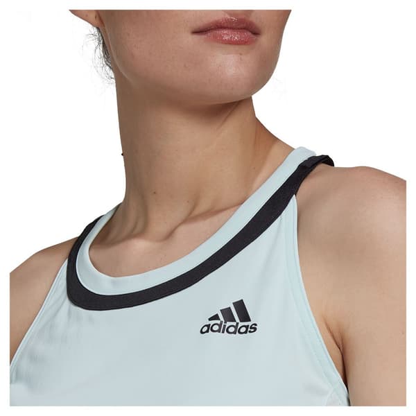 Adidas Ärmlös T-shirt Club Vit S Kvinna