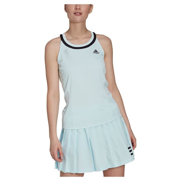 Adidas Ärmlös T-shirt Club Vit S Kvinna