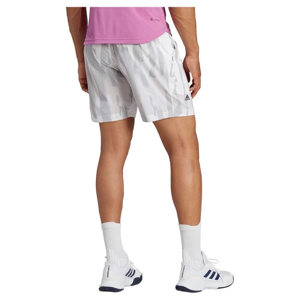 Adidas Shorts New York Graphic Vit L Man