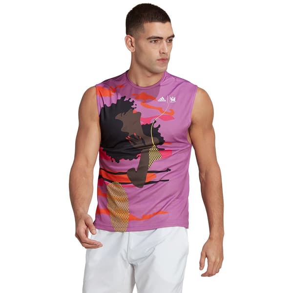Adidas Ärmlös T-shirt New York Flerfärgad XS / Regular Man