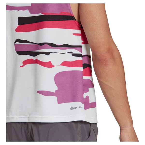Adidas Ärmlös T-shirt New York Rosa 2XS / Regular Man