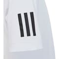 Miniatyrbillede 3 af 5: Adidas Kortærmet T-shirt Clu3 Stripes Hvid 15-16 Years Dreng