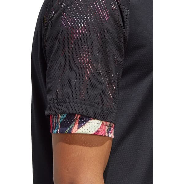 Adidas Kortærmet T-shirt Mel Raglan Sort S Mand