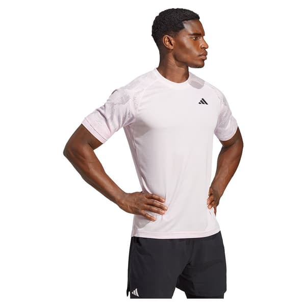 Adidas Kortärmad T-shirt Mel Raglan Rosa M Man