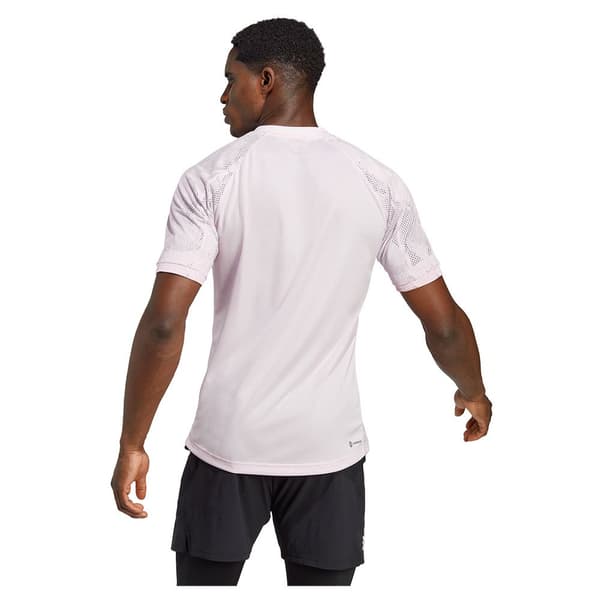 Adidas Kortärmad T-shirt Mel Raglan Rosa M Man