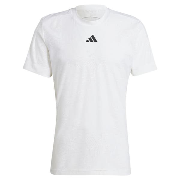 Adidas Kortärmad T-shirt Aeroready Freelift Pro Vit XL Man