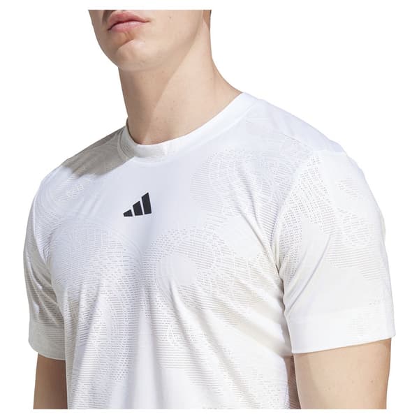 Adidas Kortärmad T-shirt Aeroready Freelift Pro Vit XL Man
