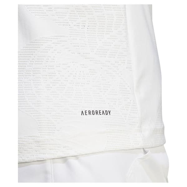Adidas Kortärmad T-shirt Aeroready Freelift Pro Vit XL Man