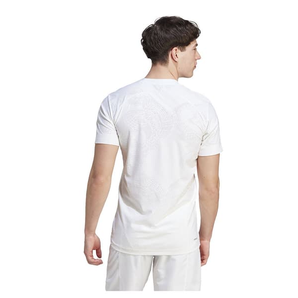 Adidas Kortärmad T-shirt Aeroready Freelift Pro Vit XL Man