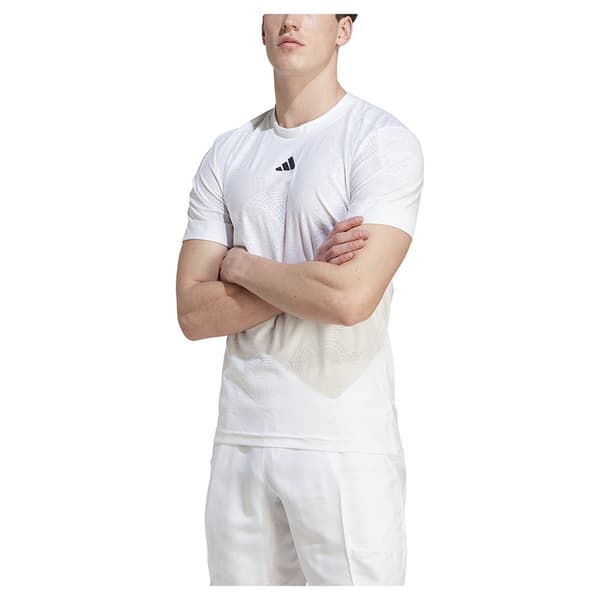 Adidas Kortärmad T-shirt Aeroready Freelift Pro Vit XL Man