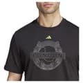 Pikkukuva 5 / 6: Adidas Lyhythihainen T-paita Aeroready Graphic Musta S Mies