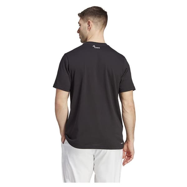 Adidas Kortärmad T-shirt Aeroready Graphic Svart M Man