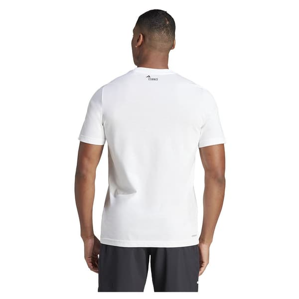 Adidas Kortærmet T-shirt Aeroready Graphic Hvid XL Mand