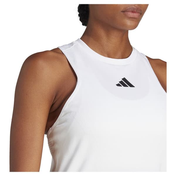 Adidas Ærmeløs T-shirt Aeroready Pro Seamless Hvid L Kvinde