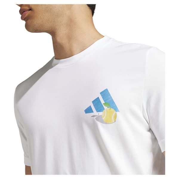 Adidas Kortärmad T-shirt Chc G T Vit XL Man