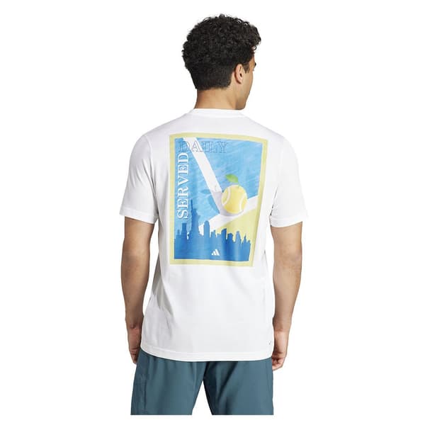 Adidas Kortärmad T-shirt Chc G T Vit XL Man