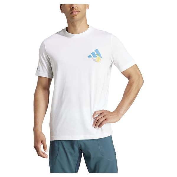 Adidas Kortärmad T-shirt Chc G T Vit XL Man