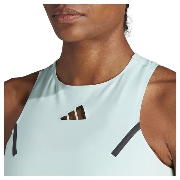 Adidas Ärmlös T-shirt Premium Vit XS Kvinna