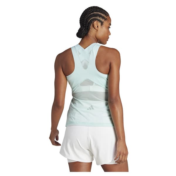 Adidas Ärmlös T-shirt Premium Vit XS Kvinna