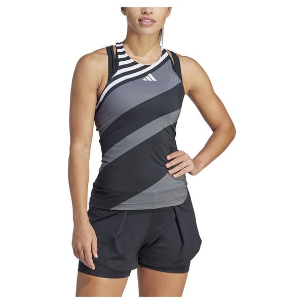 Adidas Ærmeløs T-shirt Pro Grå XL Kvinde