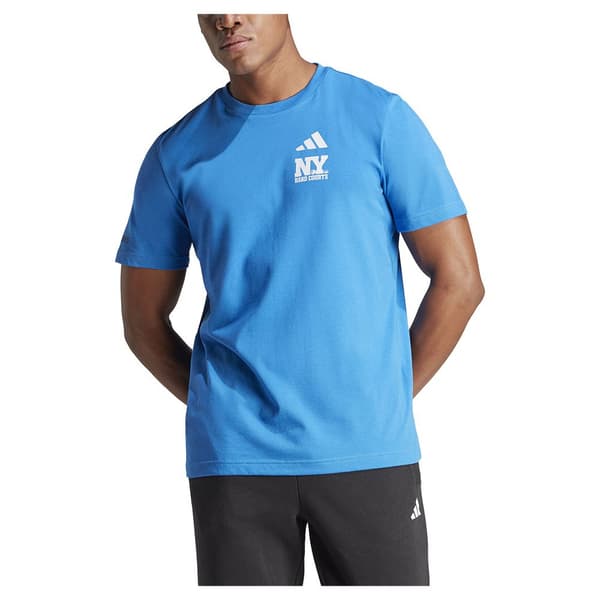 Adidas Kortärmad T-shirt Tns Us G Blå XL Man