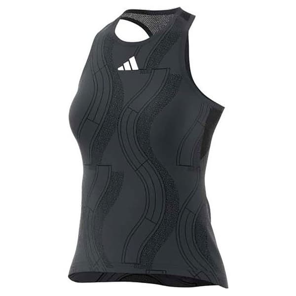Adidas Ærmeløs T-shirt Club Graph Tank Sort M Kvinde