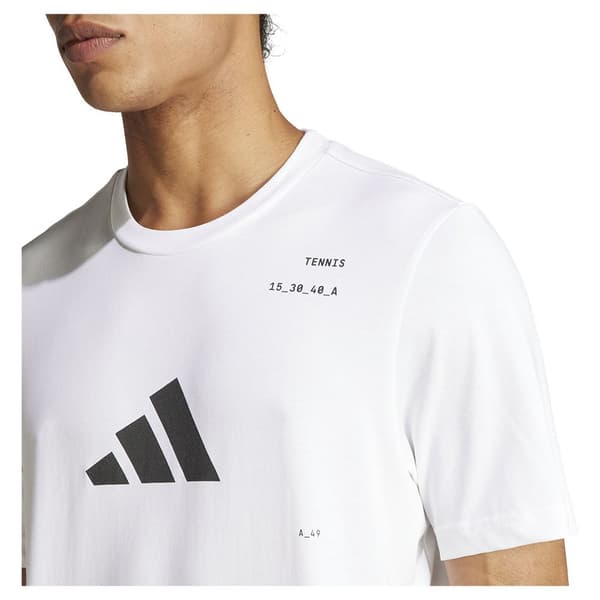 Adidas Kortærmet T-shirt Tns Cat G Hvid M Mand