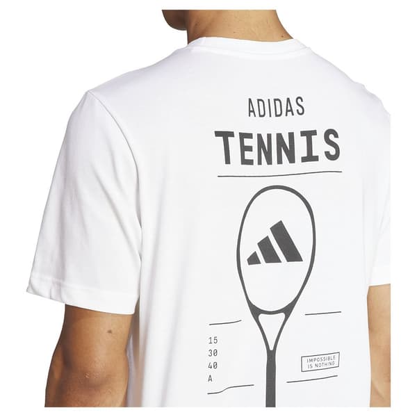 Adidas Kortærmet T-shirt Tns Cat G Hvid M Mand