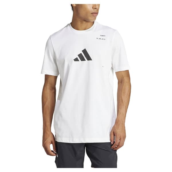 Adidas Kortærmet T-shirt Tns Cat G Hvid L Mand
