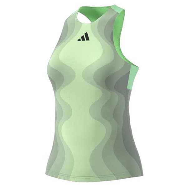 Adidas Ärmlös T-shirt Y-tank Pro Grönt L Kvinna