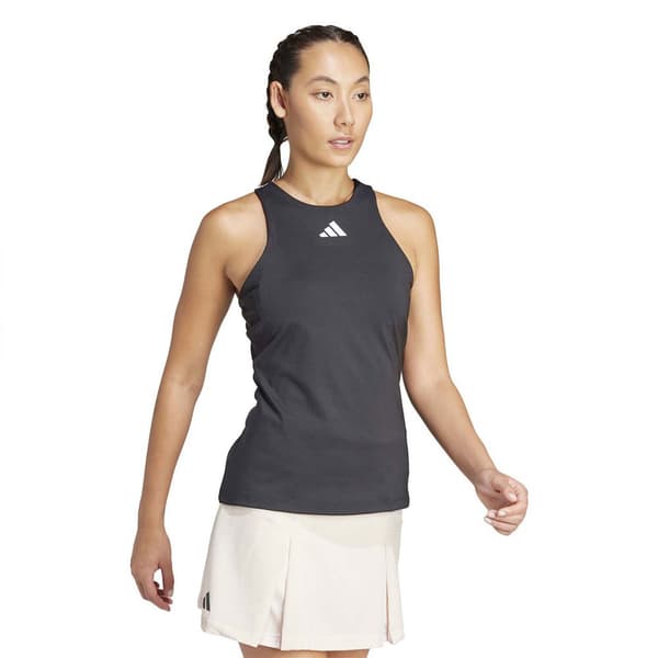 Adidas Hihaton T-paita Y-tank Musta L Nainen