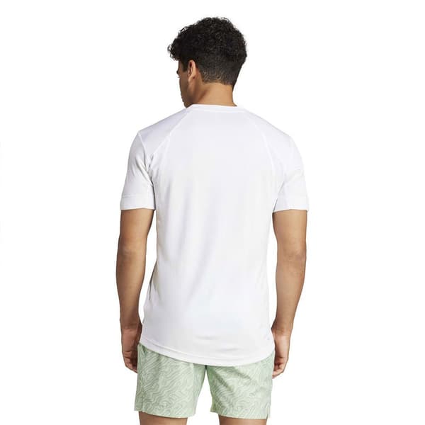 Adidas Kortærmet T-shirt Freelift Hvid XL Mand