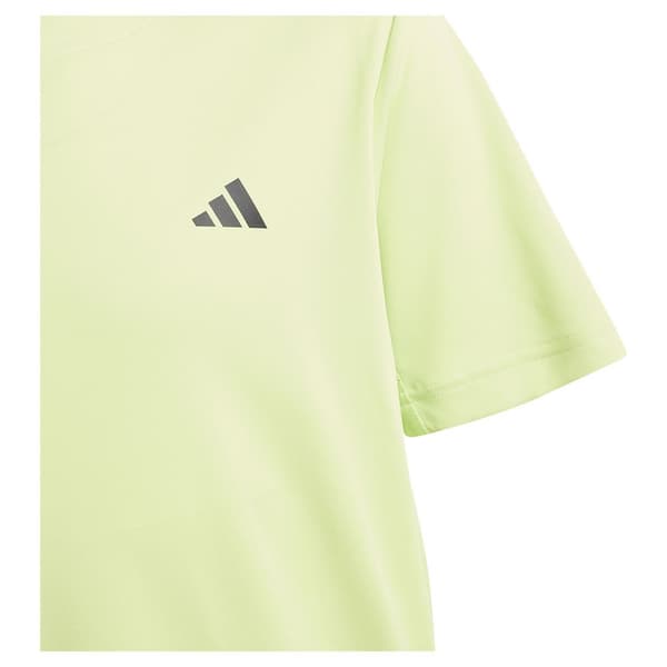 Adidas Kortærmet T-shirt Club 3 Stripes Gul 15-16 Years Dreng