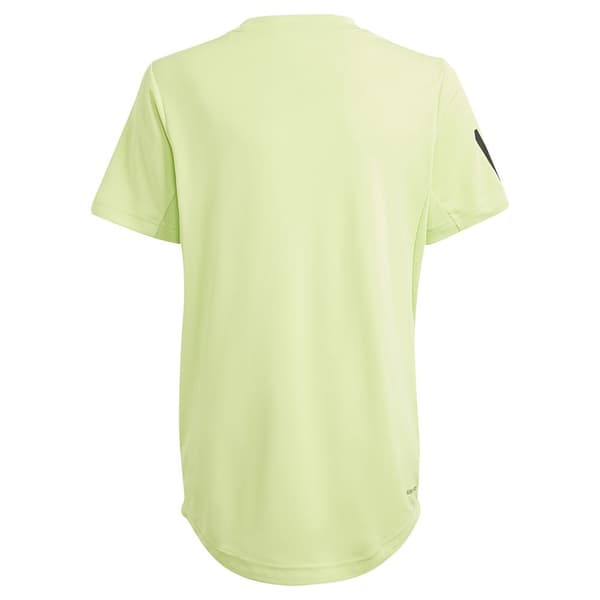 Adidas Kortærmet T-shirt Club 3 Stripes Gul 15-16 Years Dreng
