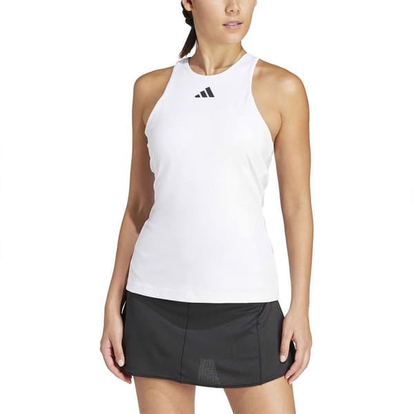 Adidas Ärmlös T-shirt Y-tank Vit M Kvinna