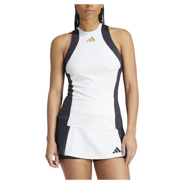 Adidas Ärmlös T-shirt Premium Tank Vit L Kvinna